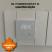 Электронный программируемый термостат IQ THERMOSTAT D серебристый металлик WI-FI