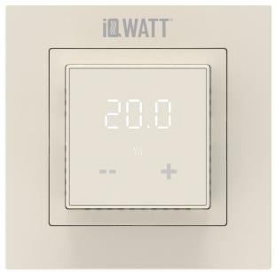 Электронный термостат IQ THERMOSTAT D слоновая кость